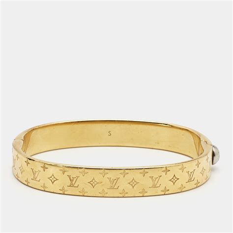 louis vuitton nanogram cuff fake|louis vuitton initial bracelet.